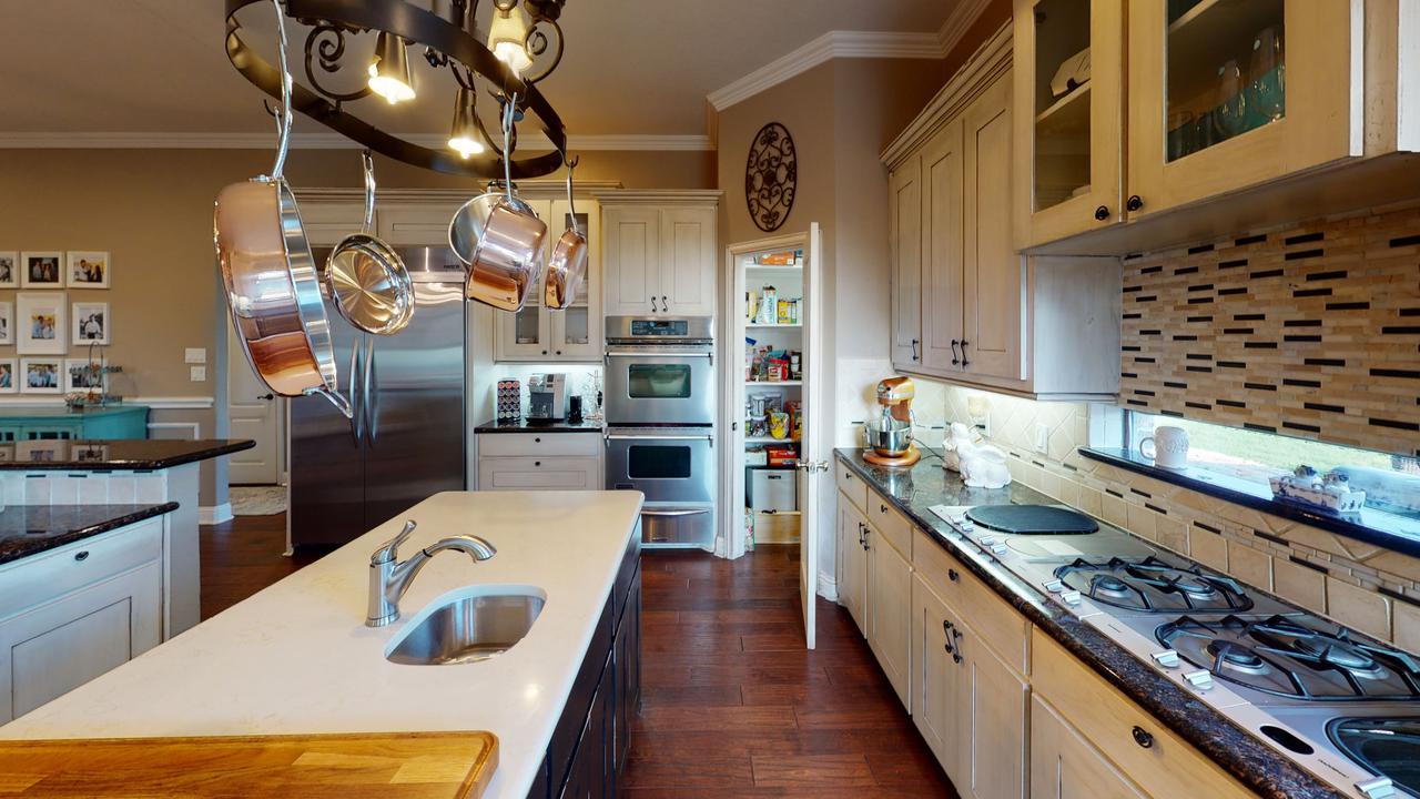 Renovating the countertops is the perfect idea for kitchen remodeling on a budget.